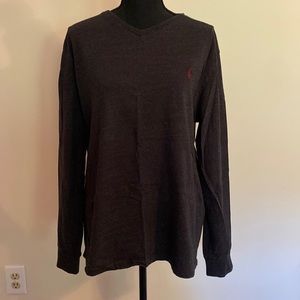 Men’s polo by Ralph Lauren long sleeve v neck